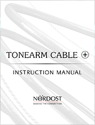 Tonearm Cable + Instruction Manual